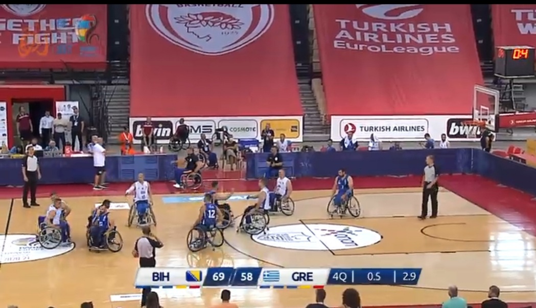 Košarkaška reprezentacija BiH u kolicima pobjedila i domaćina Grčku