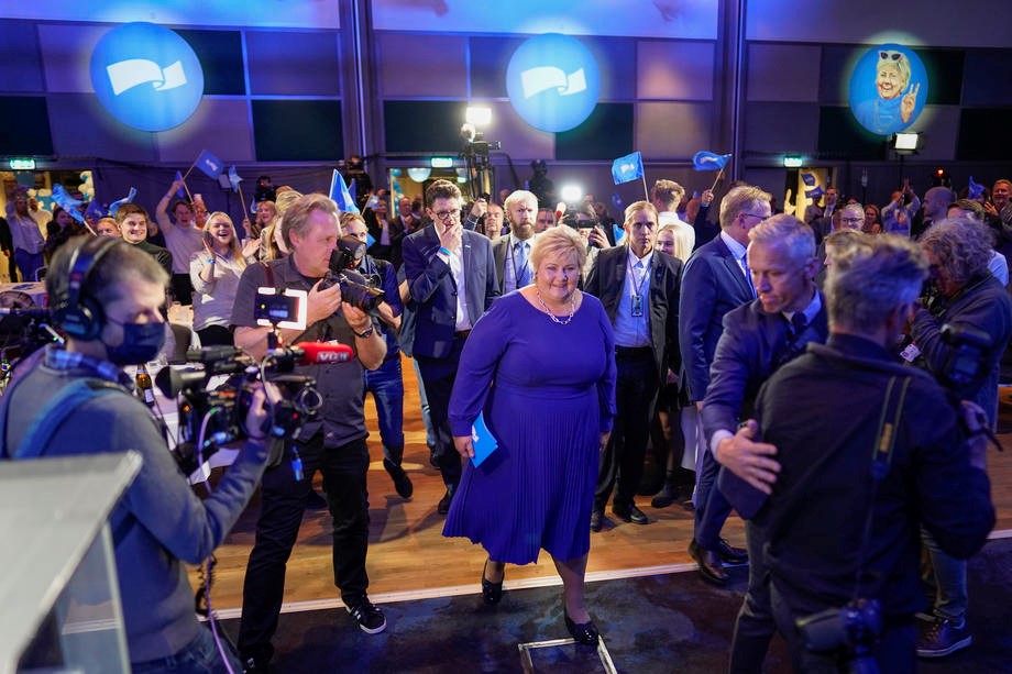 Premijerka Erna Solberg priznala poraz na parlamentarnim izborima u Norveškoj