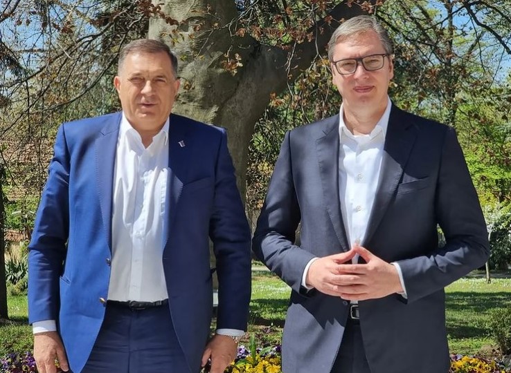 Dodik i Vučić: Veze Srbije i RS-a nikada nisu bile snažnije