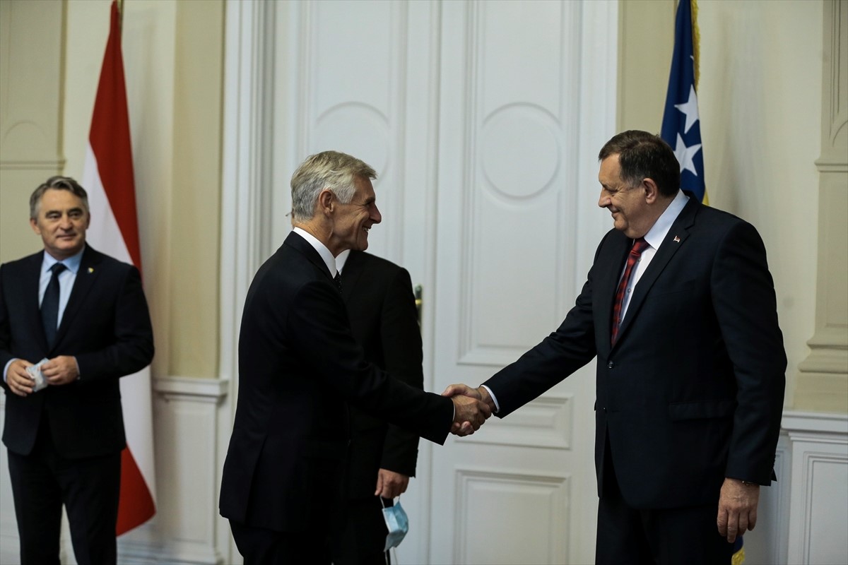 Članovi Predsjedništva BiH sastali se s austrijskim šefom diplomatije