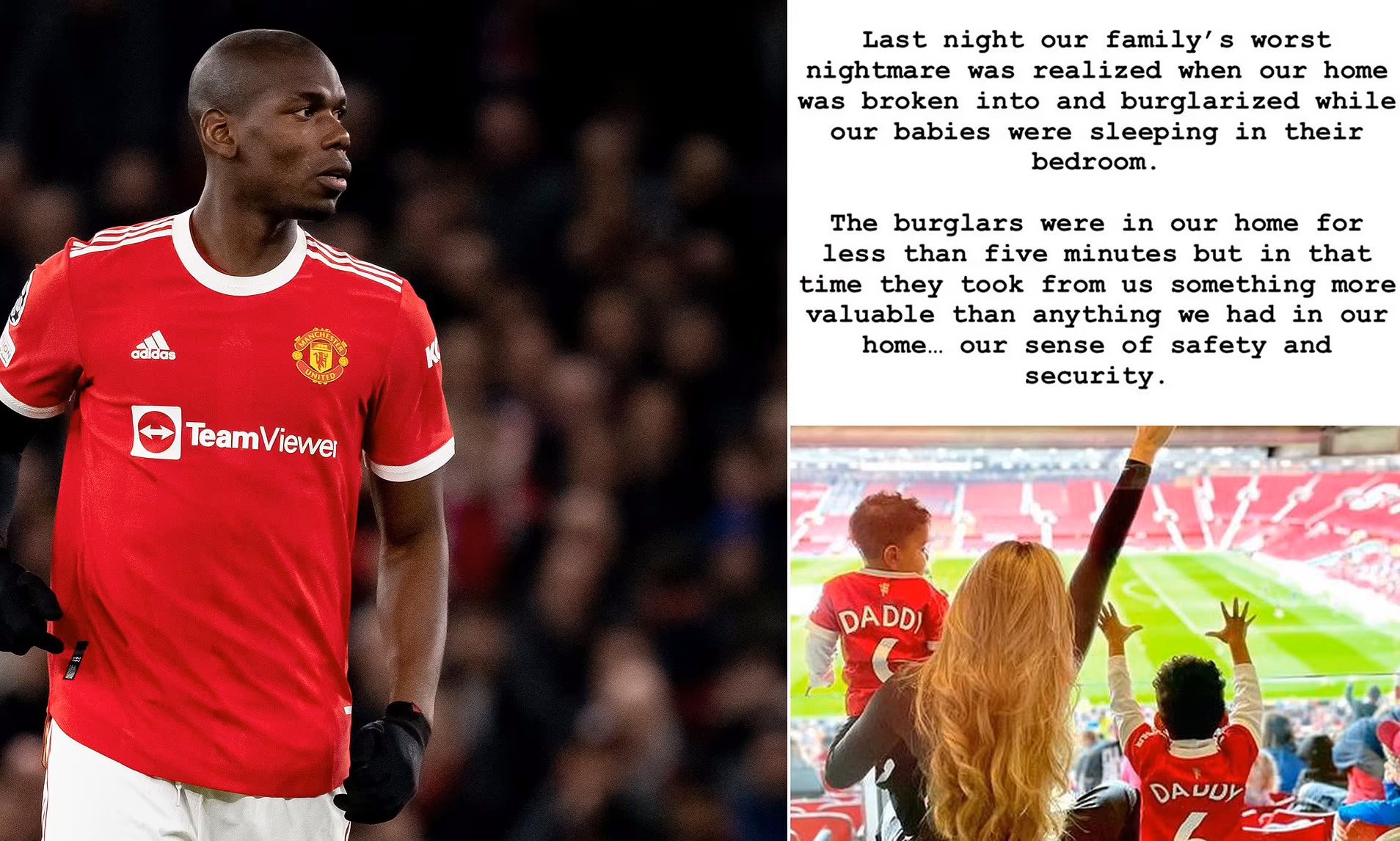 Opljačkana kuća Paula Pogbe tokom utakmice