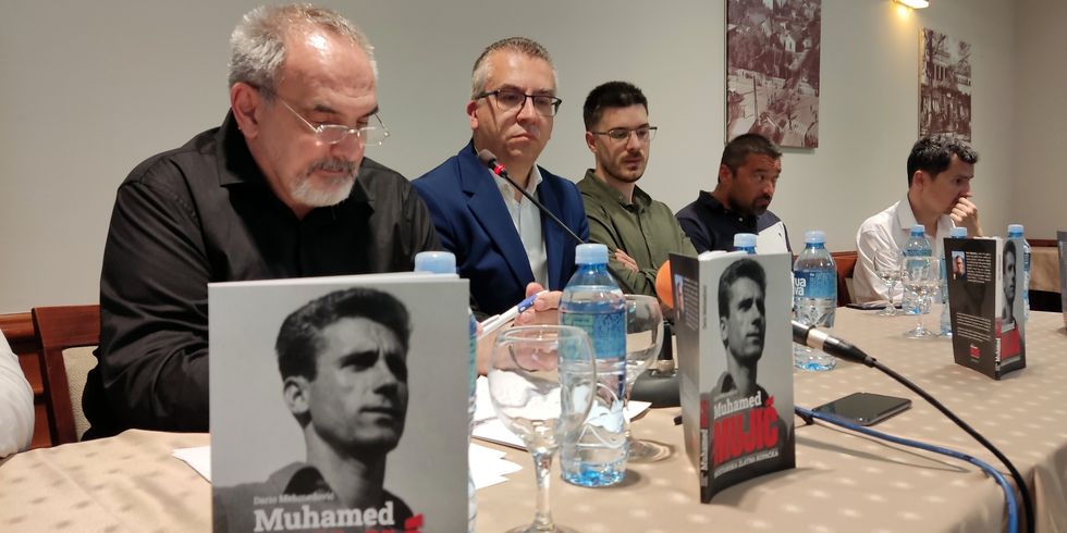 Desetine Mostaraca na promociji knjige o slavnom Hamiću