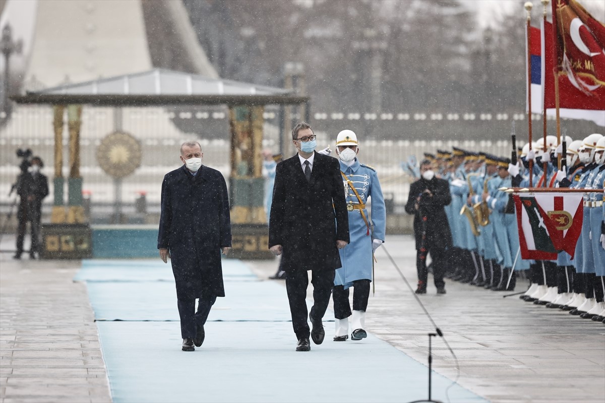 Erdogan u Ankari dočekao Vučića uz najviše državničke počasti