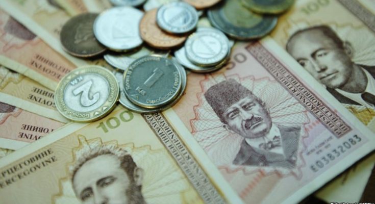 Prosječna neto plata u BiH u februaru 1.059 KM