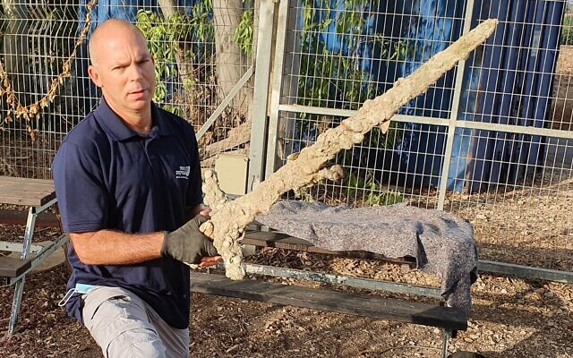 Kod obala Izraela pronađen mač iz Krstaških ratova star 900 godina