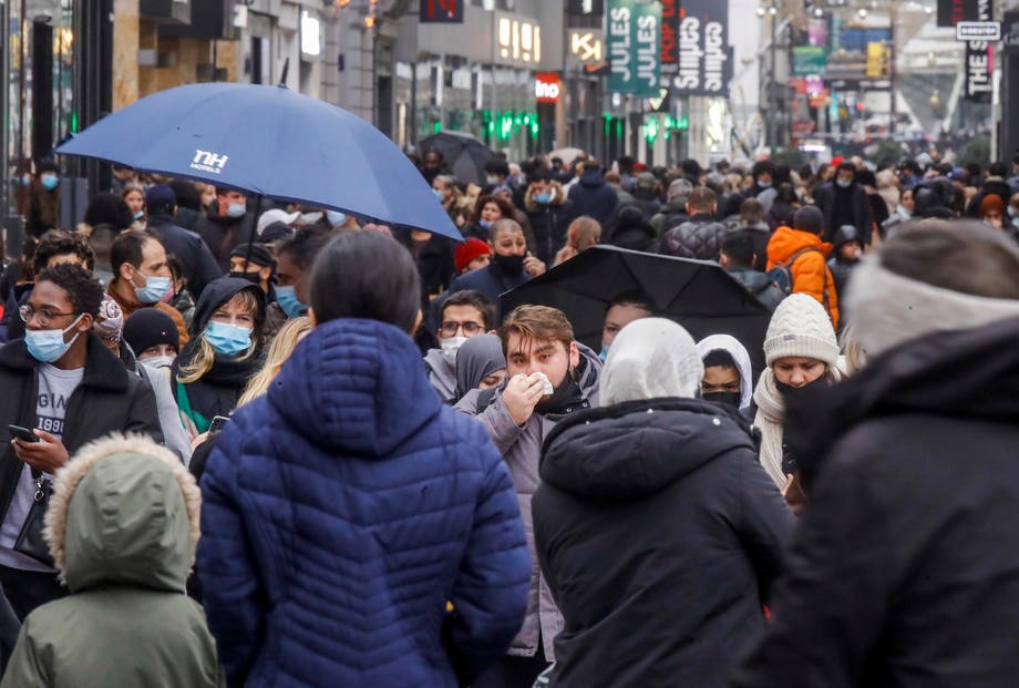 Oko 94 posto slučajeva koronavirusa u Belgiji čini omikron