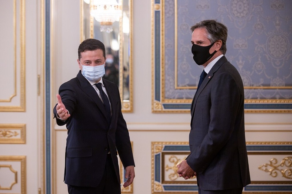 Zelenski na sastanku sa Blinkenom zahvalio SAD na pomoći u teškim vremenima