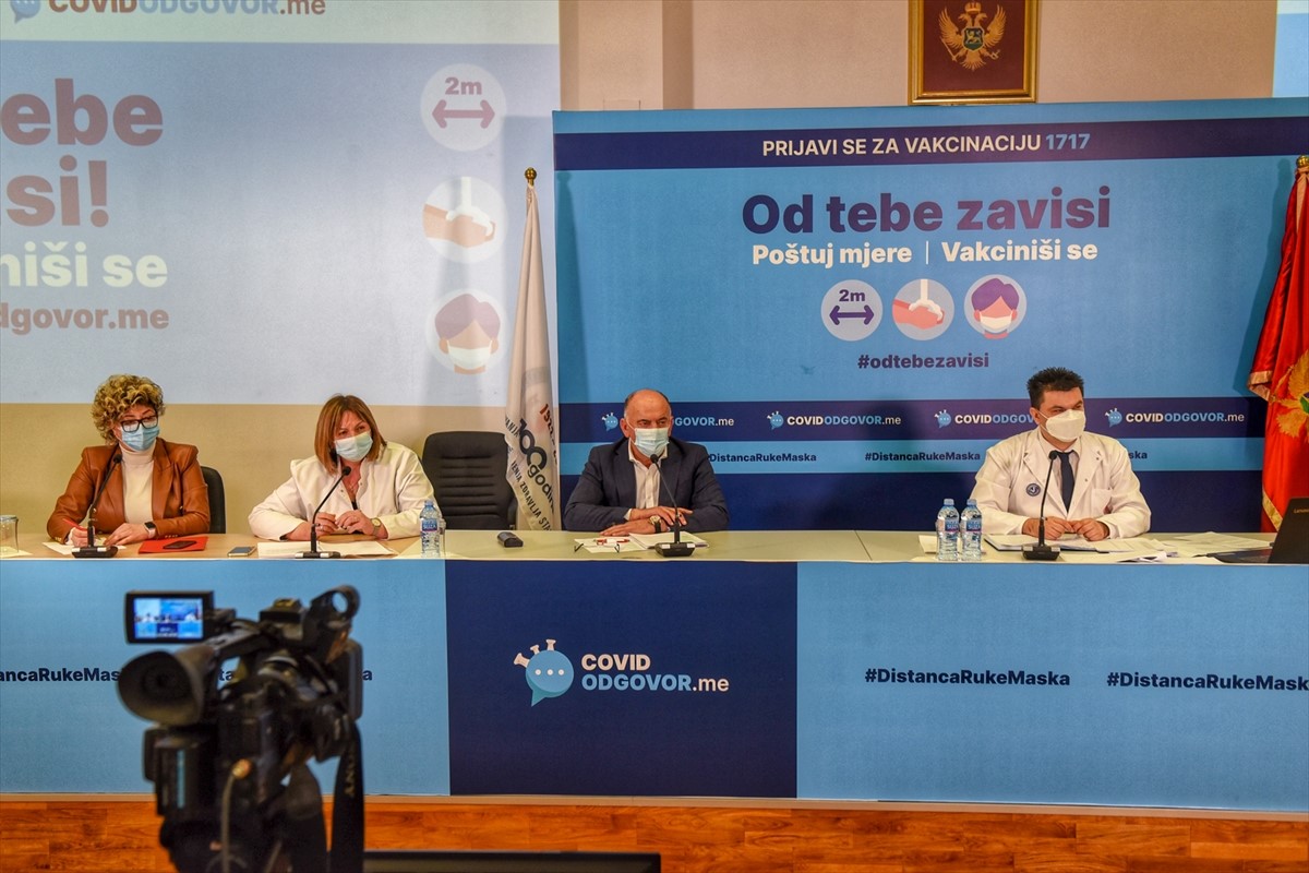 U Crnoj Gori preminulo još osam osoba, 1.495 novih slučajeva COVID-19