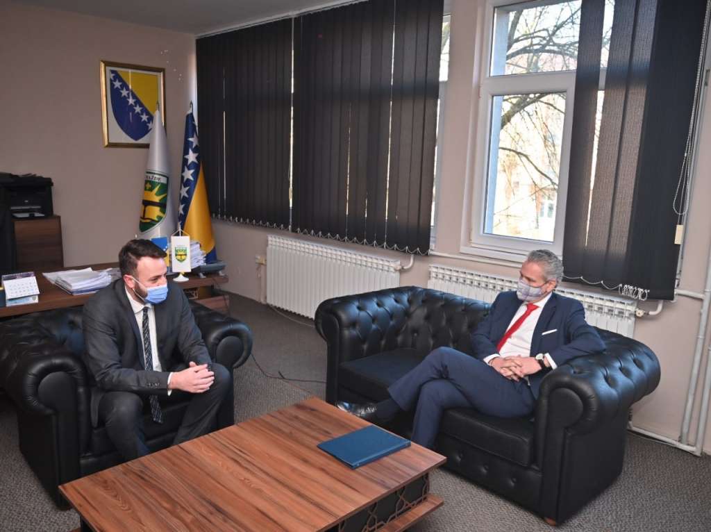 Sattler: Goražde jedan od lidera u oblasti saradnje s drugim lokalnim zajednicama