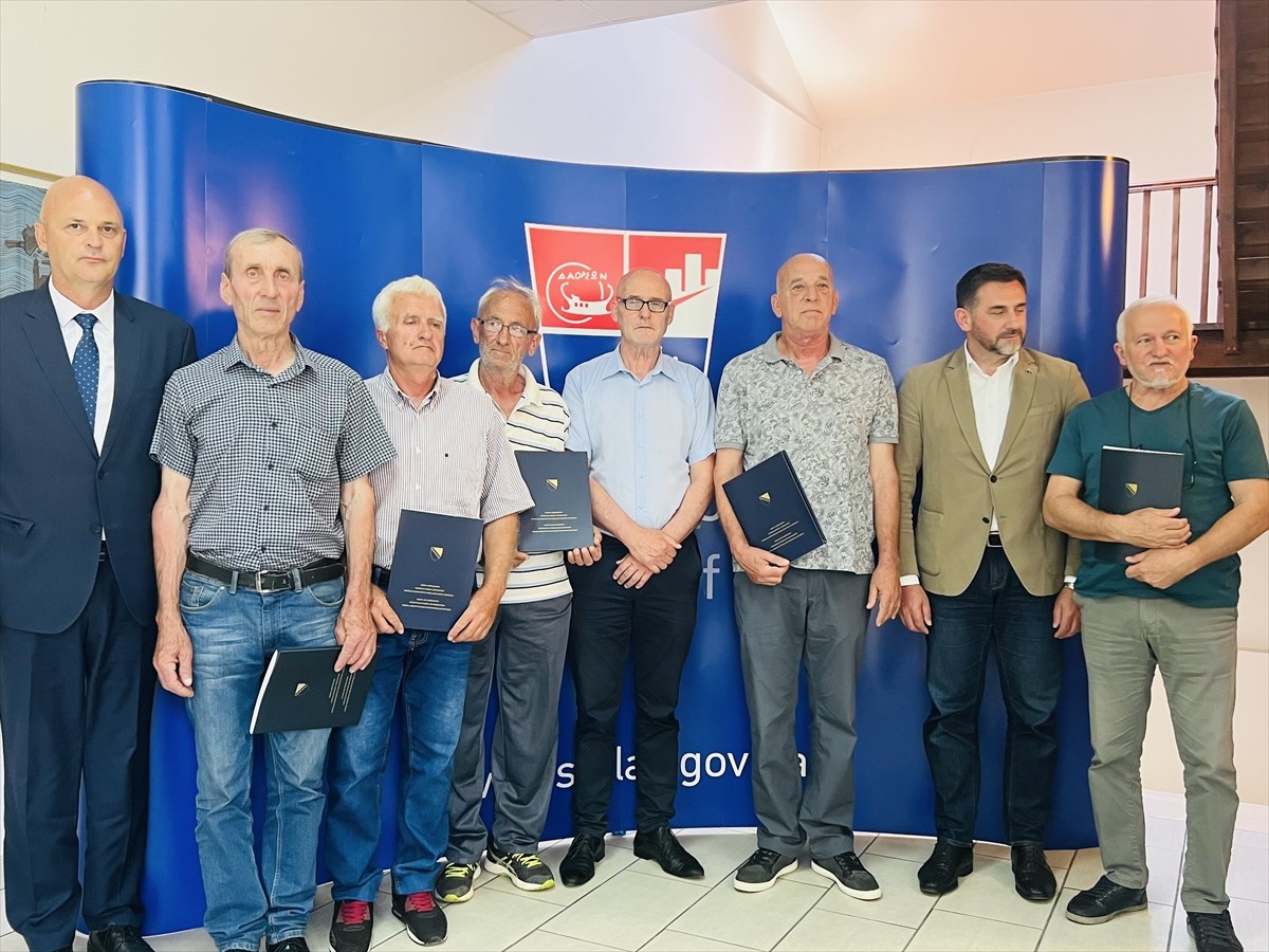 Obnova pet stambenih jedinica oštećenih u zemljotresu u Stocu