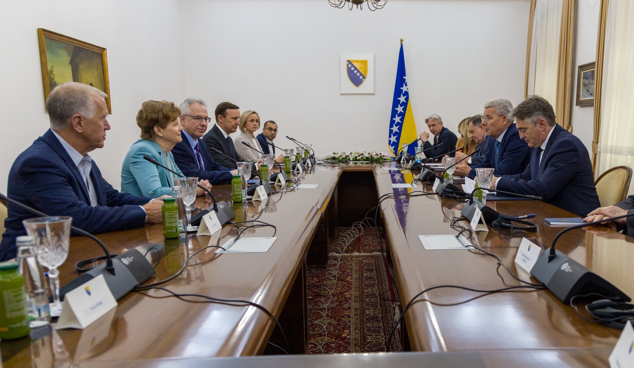 Američki senatori u Predsjedništvu BiH: Odluke ovise o vama