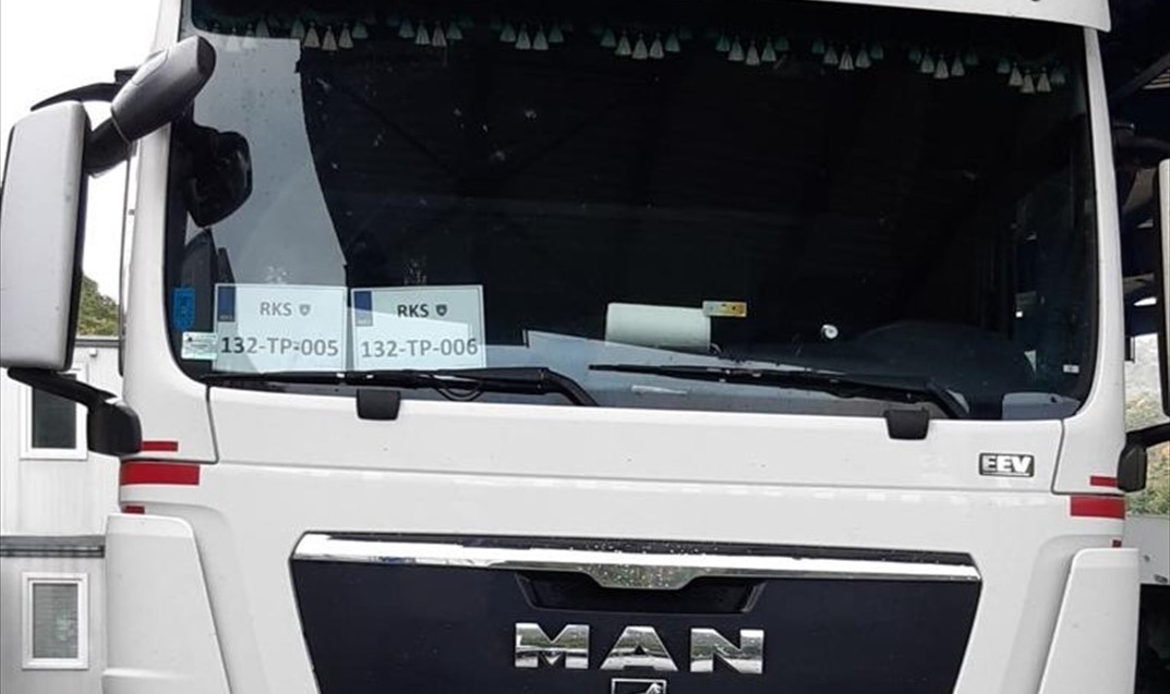 Kosovo: Privremene tablice za vozila s registarskim tablicama Srbije