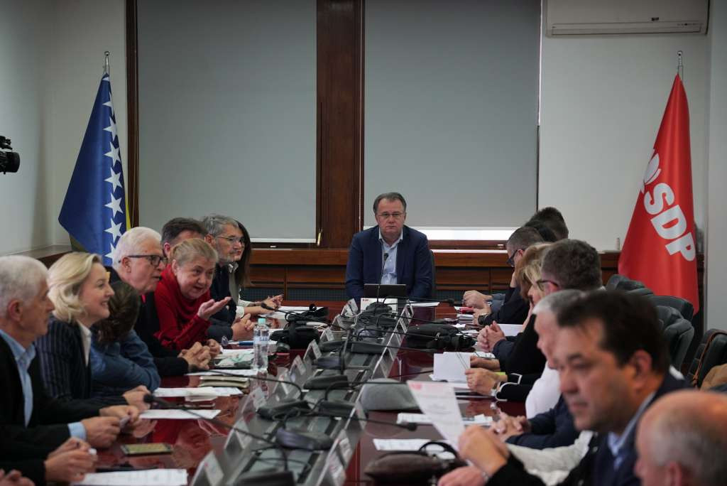 Počela sjednica Predsjedništva SDP-a BiH o formiranju nove Vlade FBiH