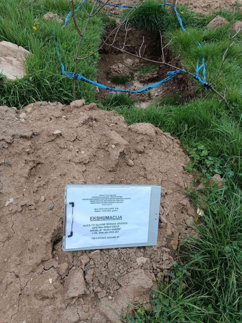 U Donjem Vakufu ekshumirani posmrtni ostaci najmanje jedne žrtve proteklog rata