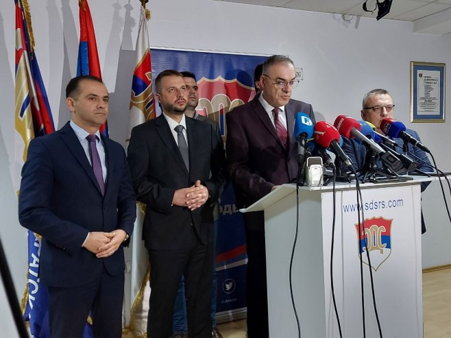 SDS neće potpisati izjavu: Dokument je politički pamflet SNSD-a
