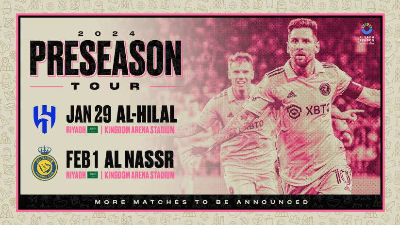 Messijev Inter iz Miamija igra 1. februara protiv Ronaldovog Al Nassra