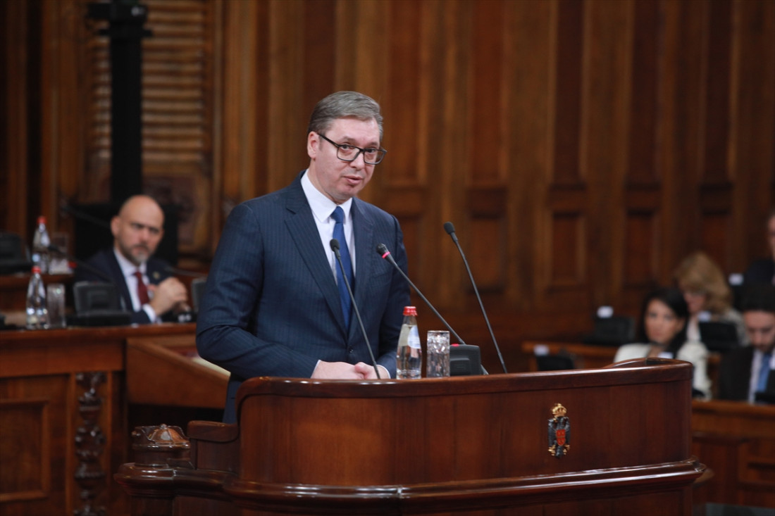 Vučić u Narodnoj skupštini: Srbija je važna, Vučić nije