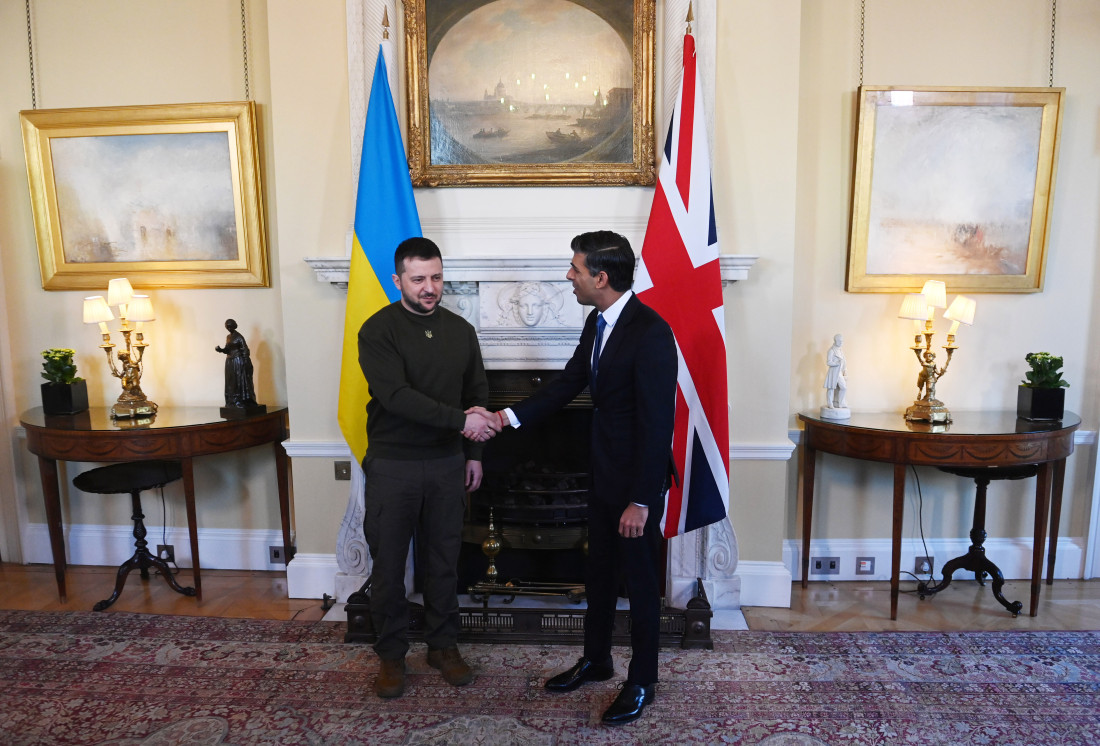 Zelenski u iznenadnoj posjeti Velikoj Britaniji