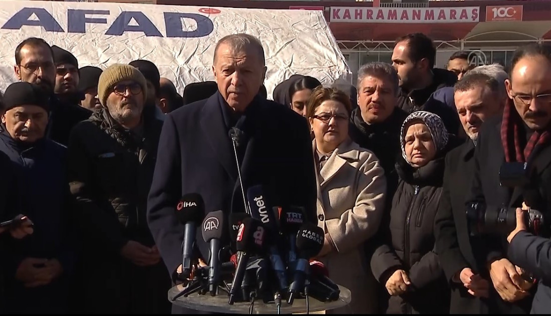 Erdogan u regiji pogođenoj potresom: Nećemo dopustiti da budete na ulici