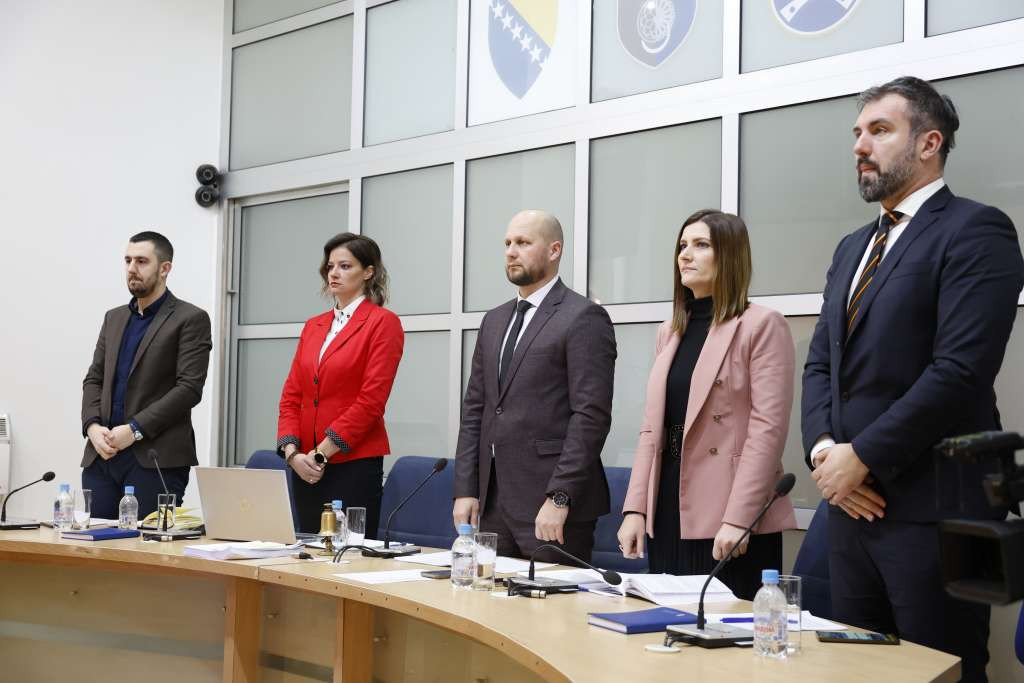 Zastupnici Skupštine KS sjednicu počeli odavanjem počasti stradalim u zemljotresu u Turskoj i Siriji