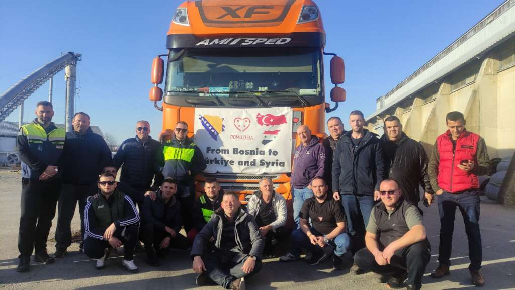 Pomozi.ba u Turskoj privodi kraju istovar robe iz BiH za zemljotresom pogođeno stanovništvo