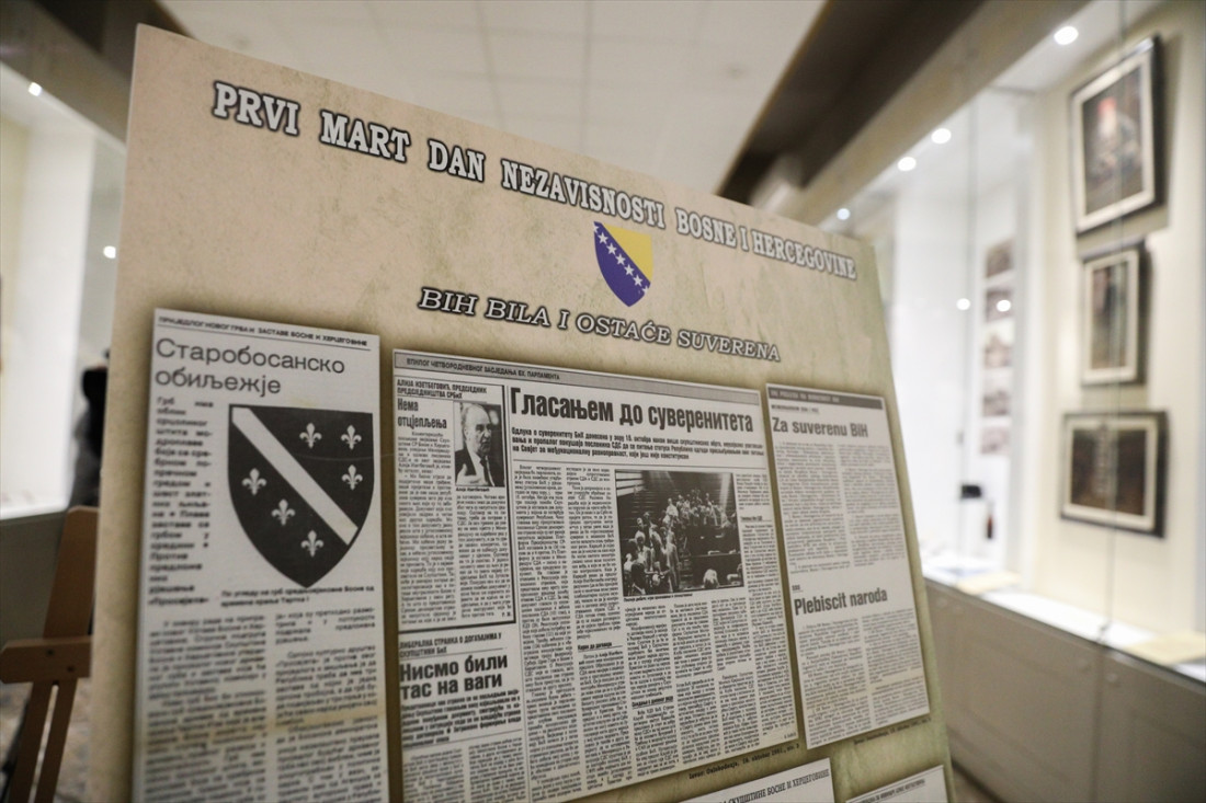 U Sarajevu izložba povodom 1. marta: Borba za nezavisnost i dalje traje