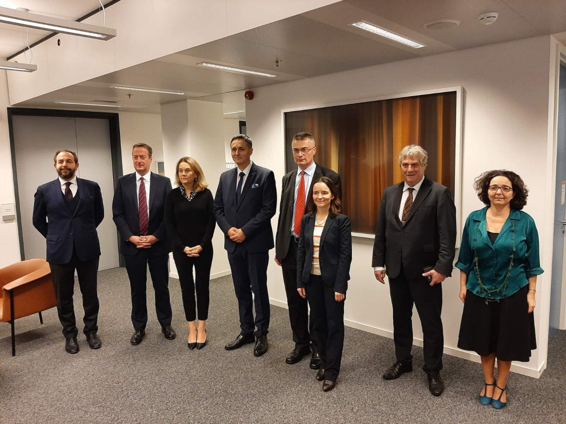 Bećirović sa ambasadorima Quinte u NATO-u: BiH na meti ruske politike