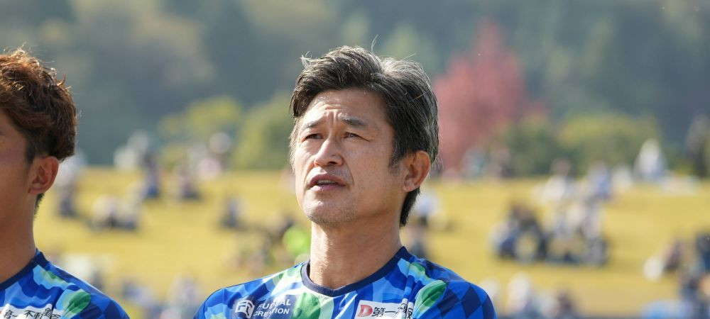 Najstariji fudbaler Miura nastavlja da igra i u 56. godini