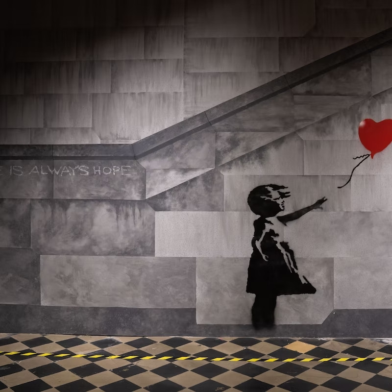 U Briselu stalna izložba reprodukcija radova uličnog umjetnika Banksyja