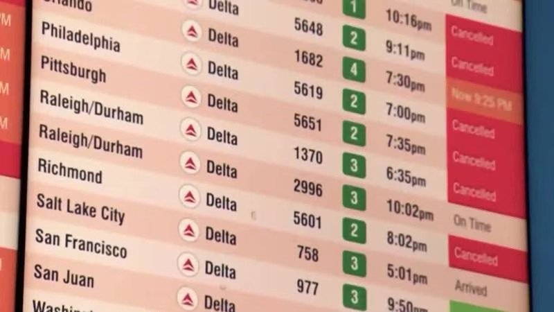 Više od 1.700 letova u SAD-u otkazano zbog opasnosti od oluje