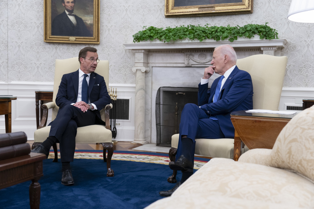 Biden izrazio podršku nastojanjima Švedske da se pridruži NATO-u