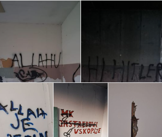 HNS BiH najoštrije osuđuje skrnavljenja katoličkih simbola u Uskoplju