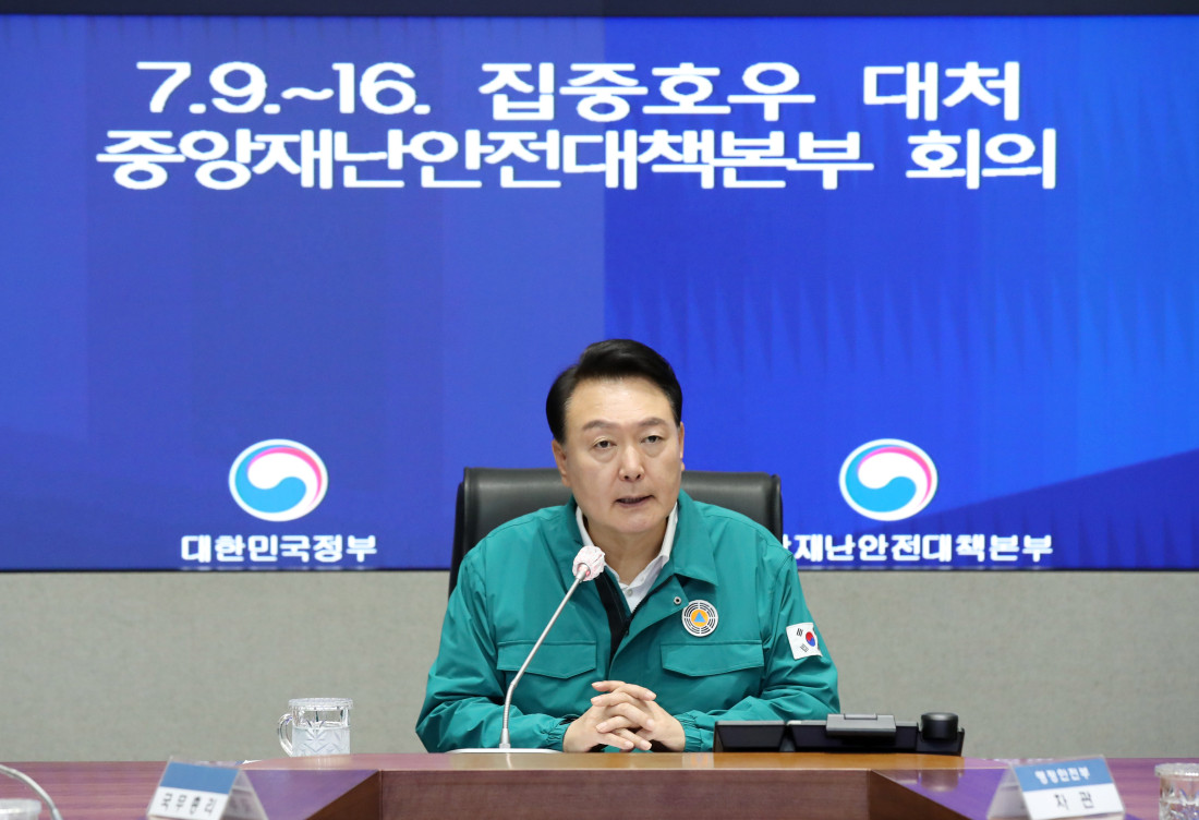 Predsjednik Južne Koreje obećao 'potpunu reviziju' pristupa ekstremnim vremenskim prilikama