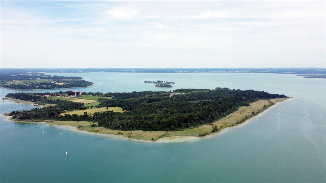 Chiemsee - najveće jezero u njemačkoj Bavarskoj