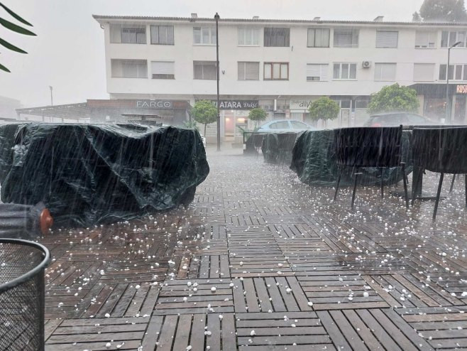 Nevrijeme u Banjaluci i Prnjavoru