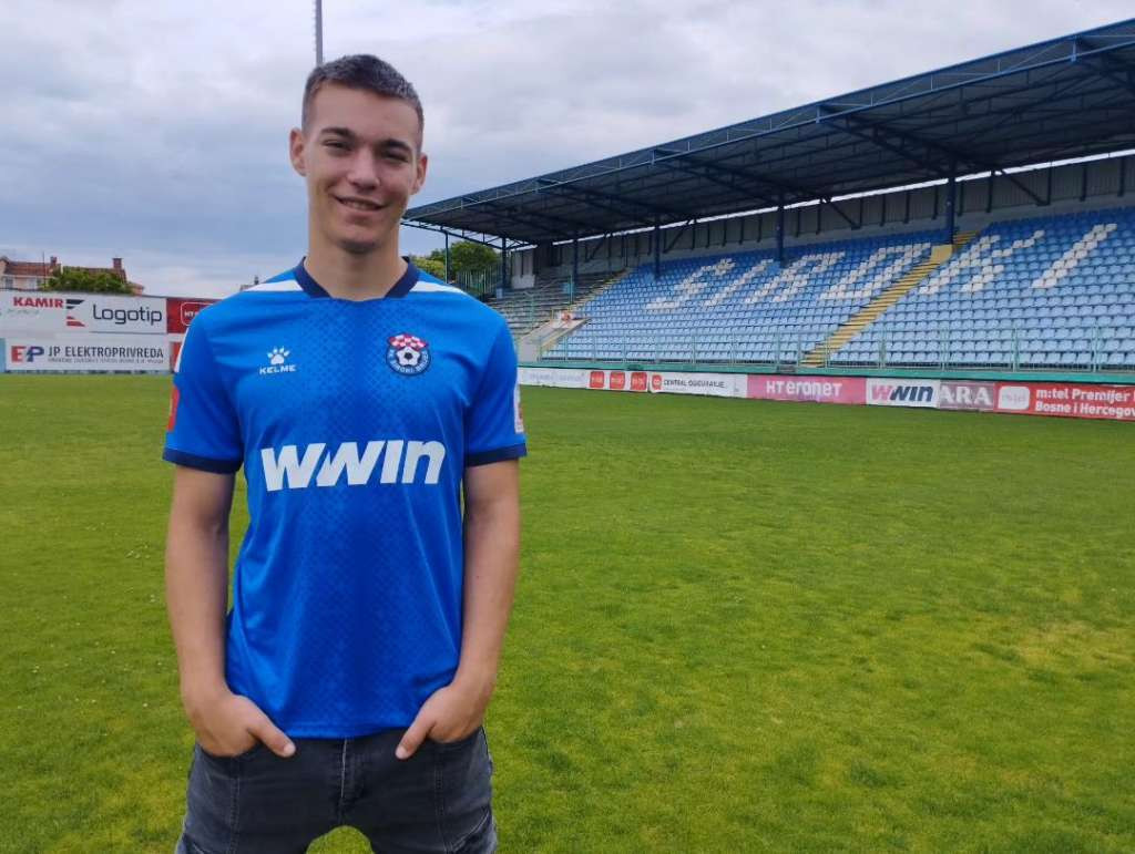 Mladi napadač Ivan Zubac potpisao ugovor s NK Široki Brijeg