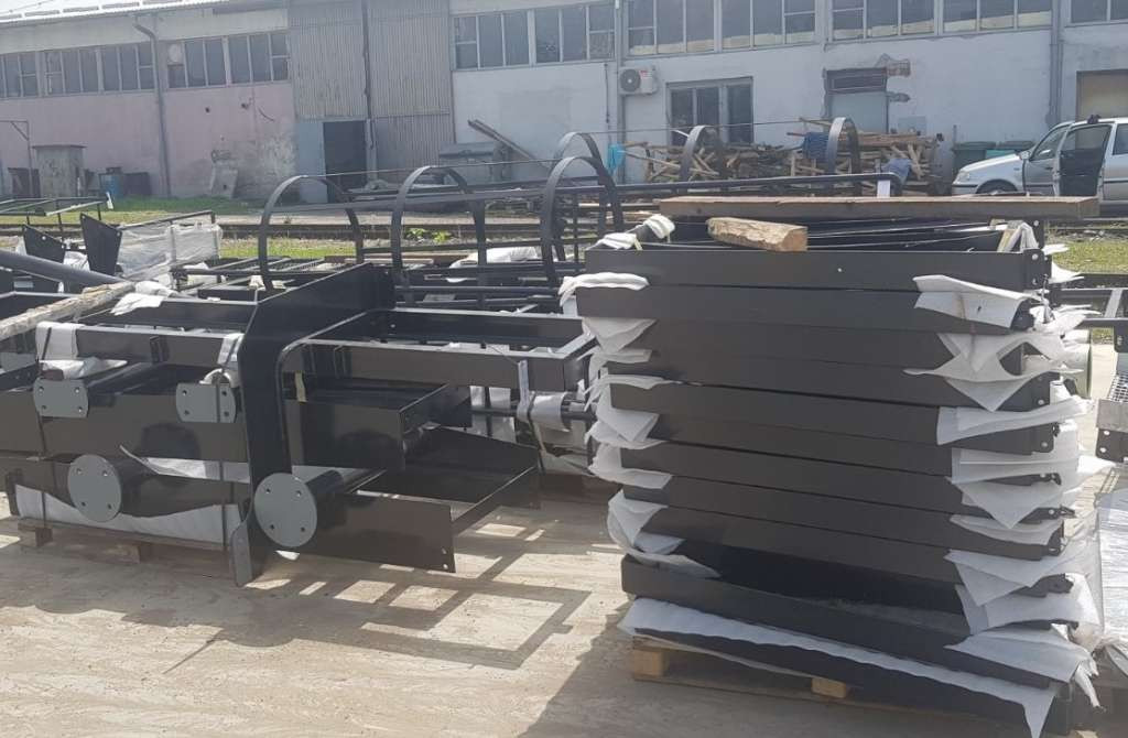 U Brčko stigli prvi dijelovi nove lučke dizalice