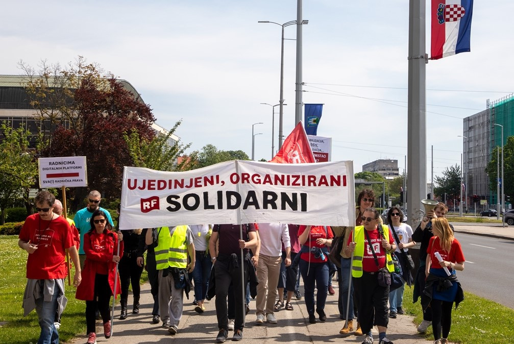 Prvomajski prosvjed: U Hrvatskoj opstoji legalizirano robovlasništvo