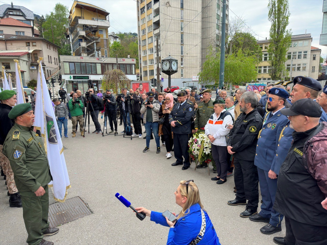 Obilježena godišnjica dešavanja u Dobrovoljačkoj ulici u Sarajevu