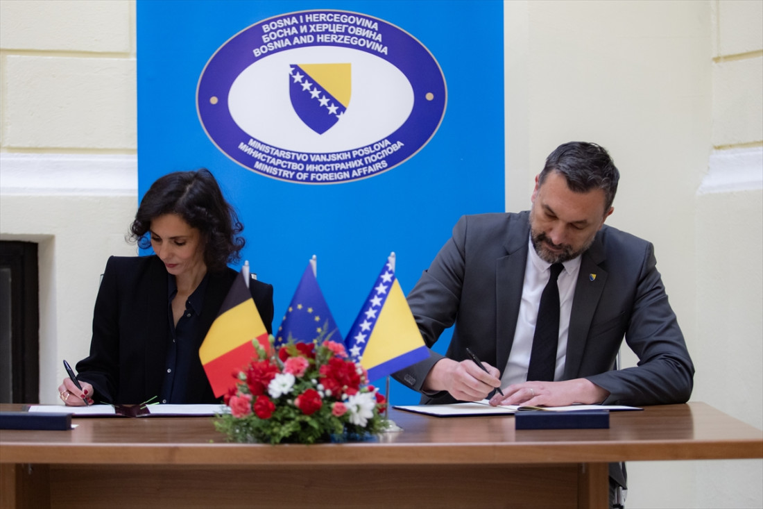 Konaković se susreo sa Hadjom Lahbib: Belgija otvara ambasadu u BiH