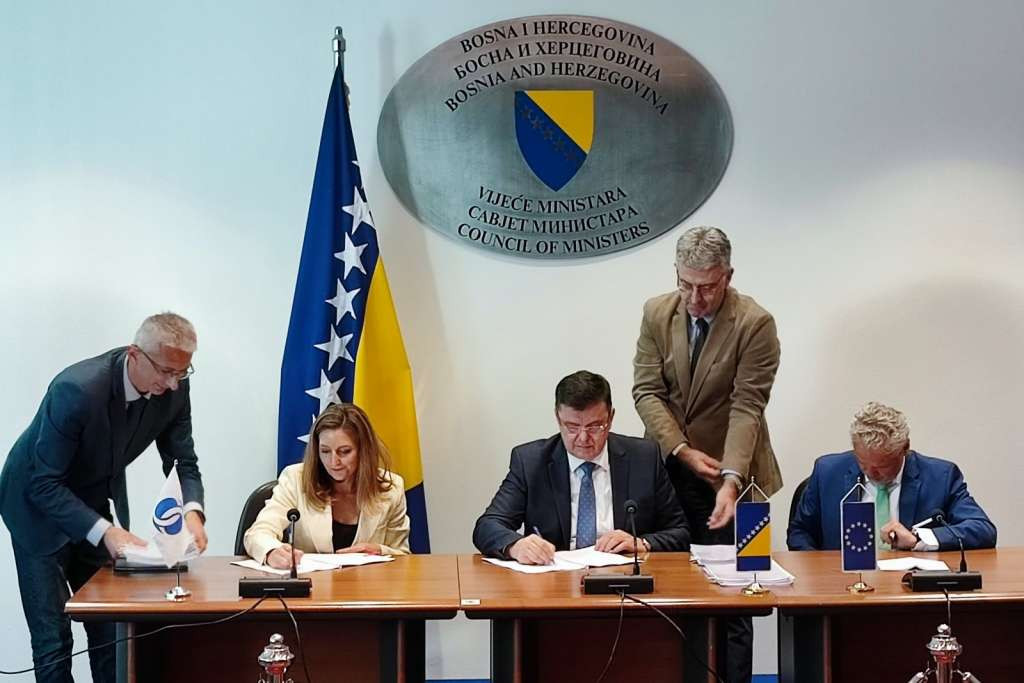 Potpisana tri ugovora između BiH i EBRD-a vrijednosti 43,8 miliona eura