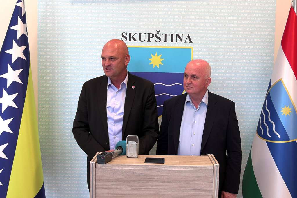 Bošković: Formiranju nove vlade u HNK bliži smo danas nego jučer