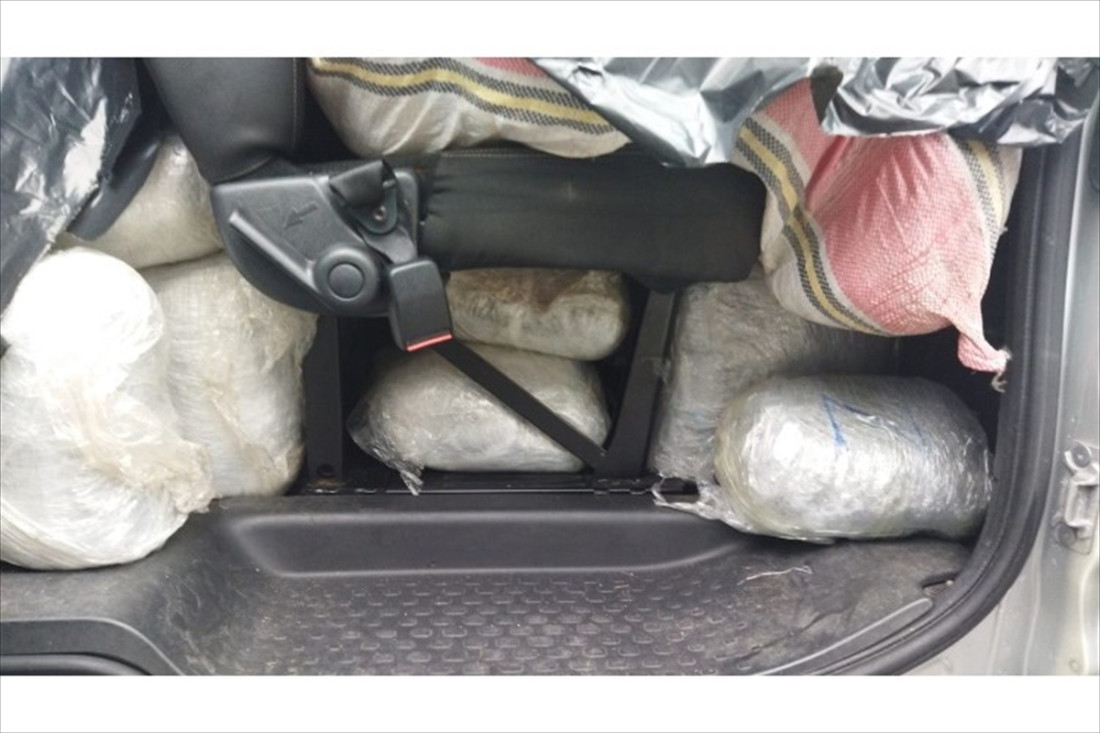 U kombiju u Hrvatskoj prevozio više od 250 kilograma marihuane