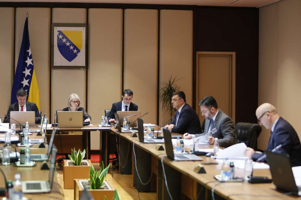 Vijeće ministara BiH danas o zakonima o VSTV-u i vanjskim poslovima
