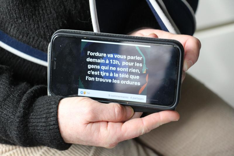 Žena privedena pod optužbom da je Macrona nazvala ološem