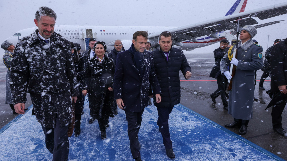 Macron doputovao u Astanu, sastao se s predsjednikom Kazahstana Tokajevom