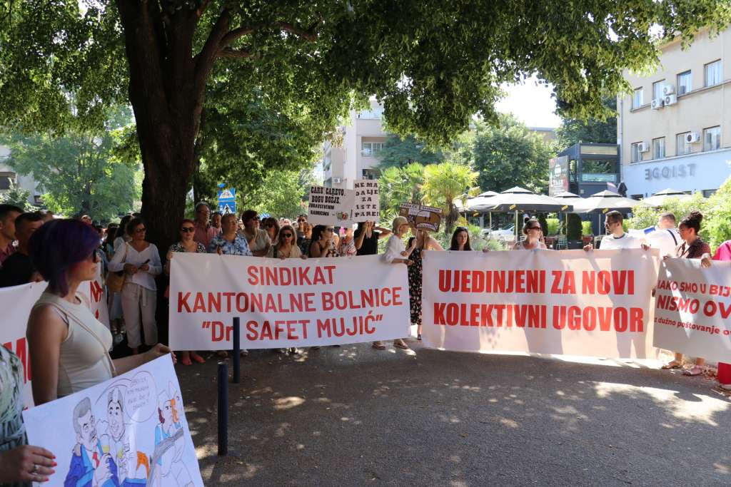 Sutra generalni štrajk zdravstvenih radnika u HNK