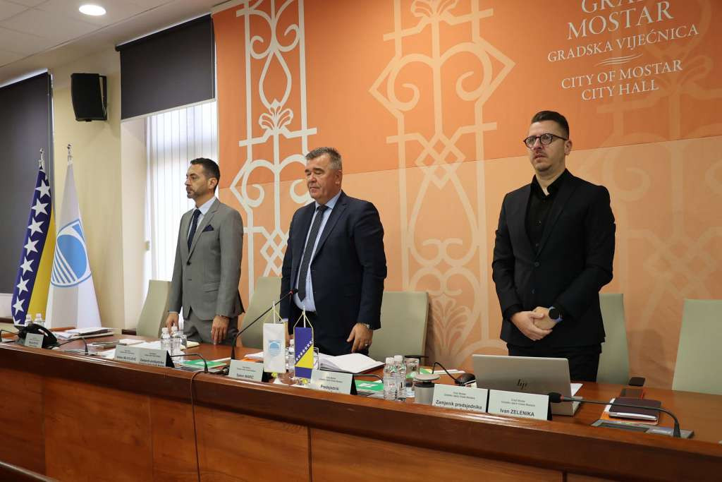 Sjednica GV Mostara počela minutom šutnje za žrtvu femicida E.M.
