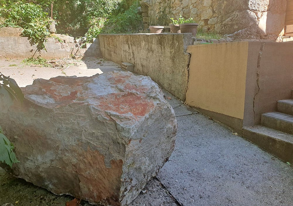 Potres izazvao manju materijalnu štetu u Grudama