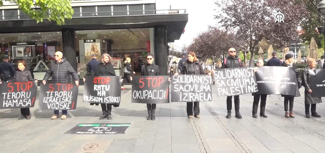 ”Žene u crnom” održale protest protiv sukoba na Bliskom Istoku